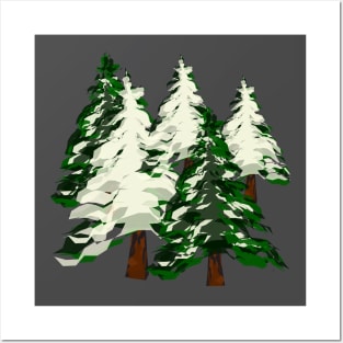 Christmas Trees Posters and Art